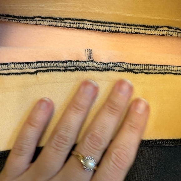 Heart polka dot super soft fleece lined high waist women's tights size XS - Picture 6 of 10